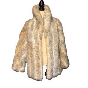 Faux Fur Vintage Coat
